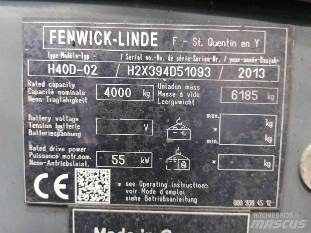 Linde H40D-02 Dieselstapler