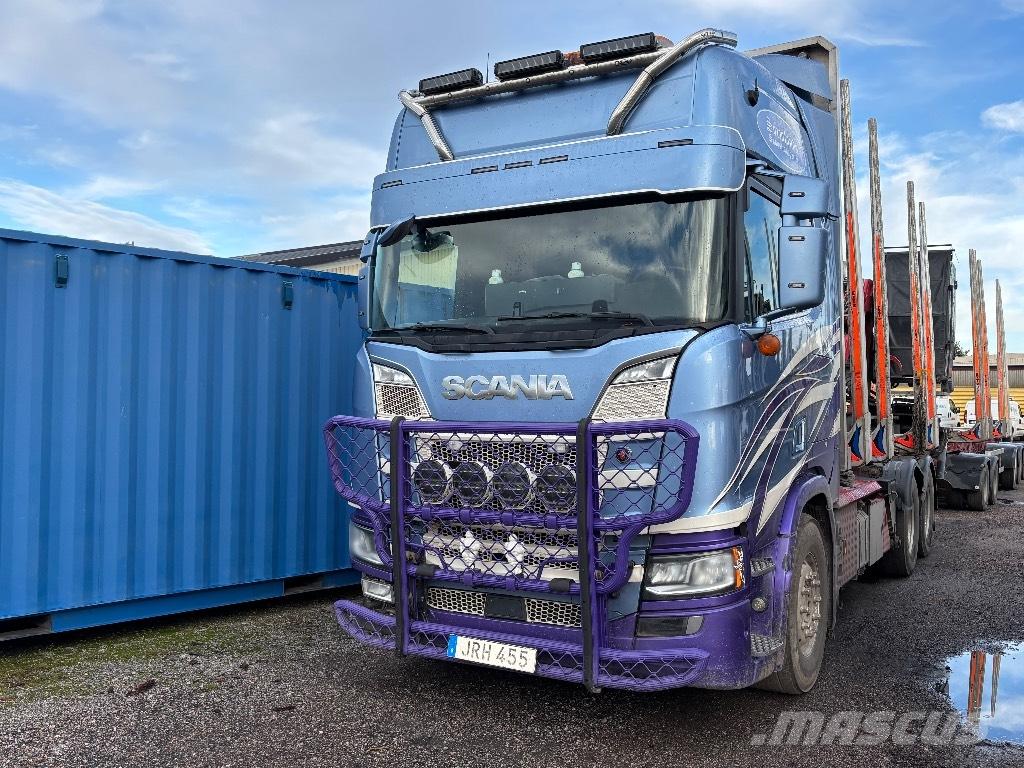 Scania R730B6X4NB Holztransporter