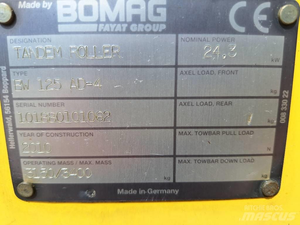 Bomag BW 125 AD-4 Tandemwalzen