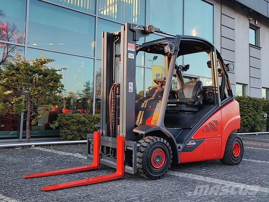 Linde H25T-02 Gasstapler