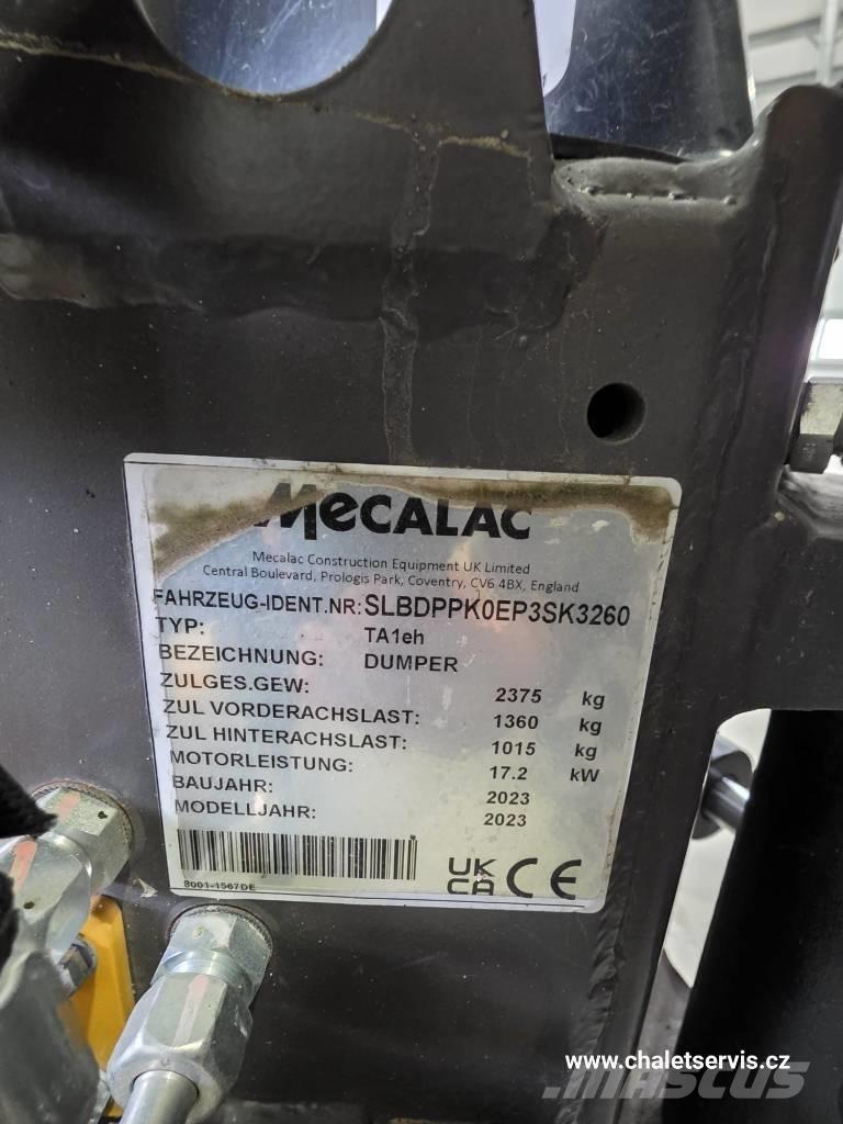 Mecalac TA 1 EH Minidumper