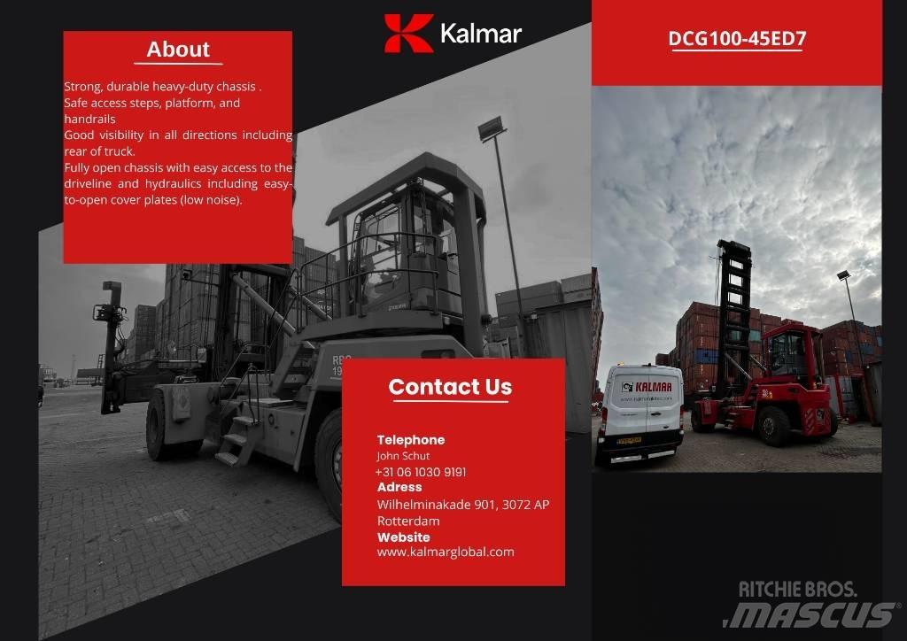 Kalmar DCG 100-45ED7 Containerstapler
