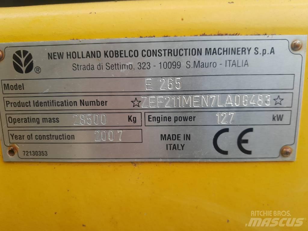 New Holland E 265 Raupenbagger