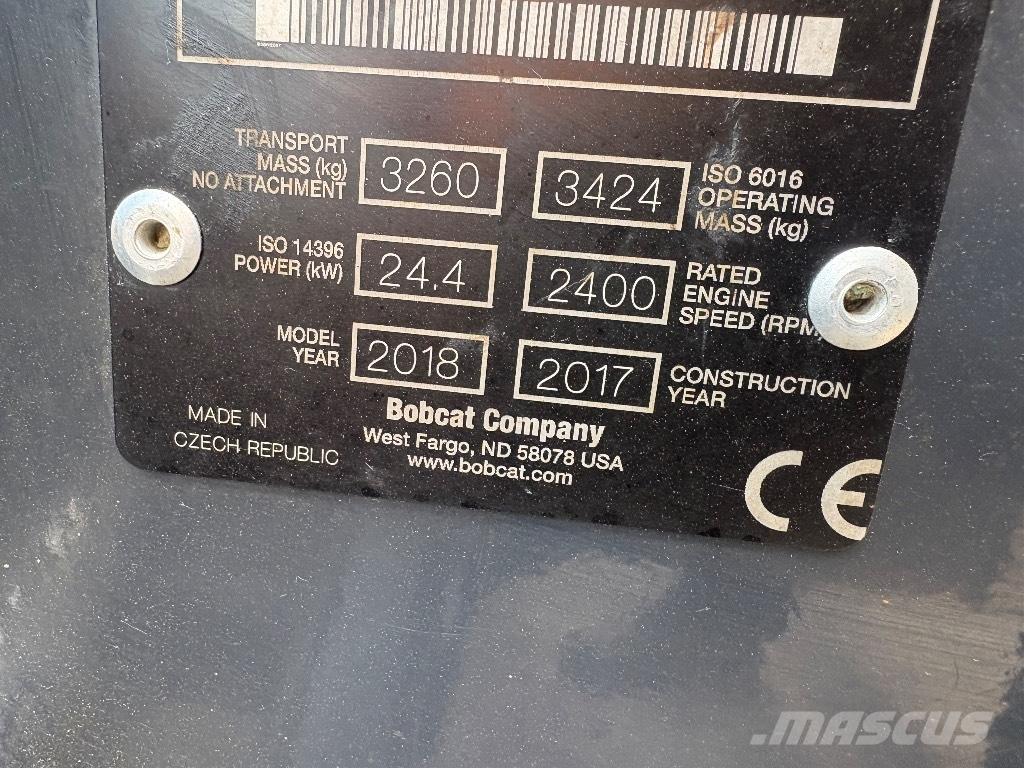 Bobcat E 35z Minibagger < 7t