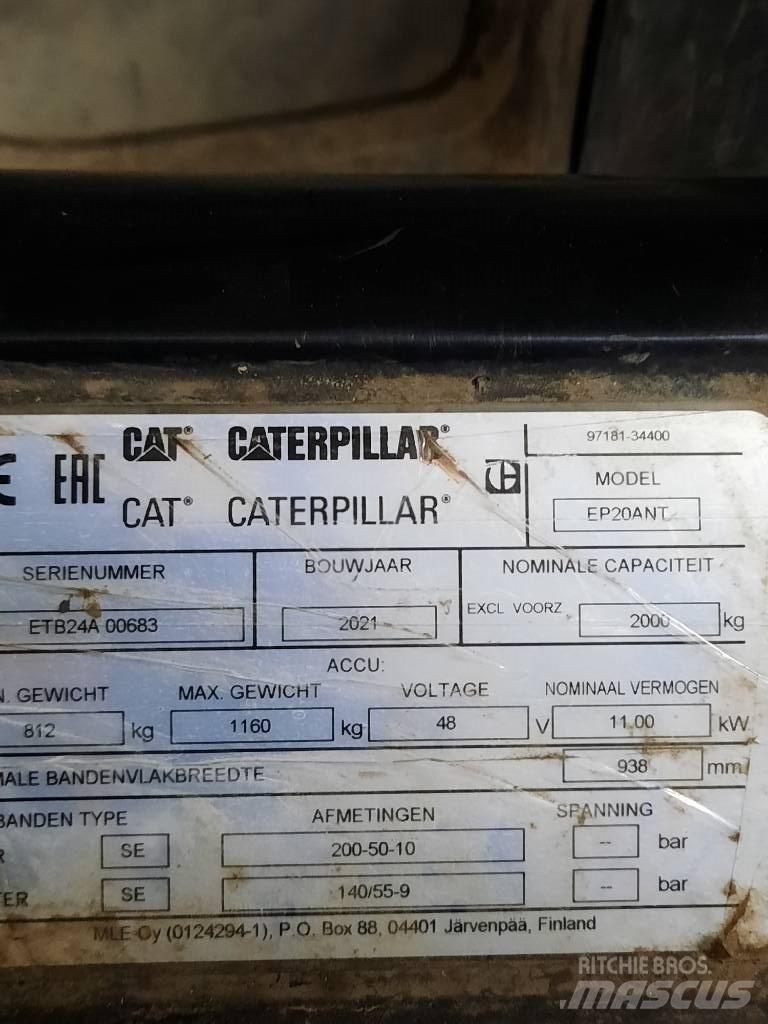 CAT EP20ANT Elektrostapler