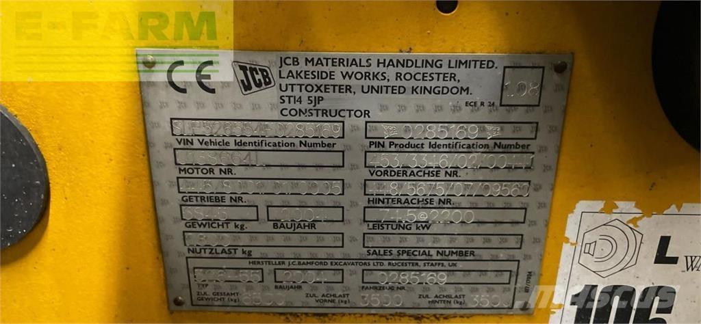 JCB 526-56 Teleskoplader für Landwirtschaft