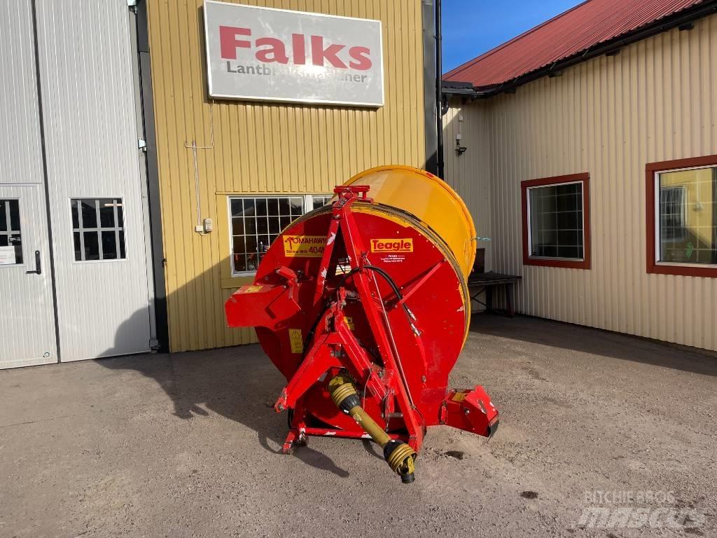 TEAGLE TOMAHAWK 404M Ballenschredder, -schneider und -wickler