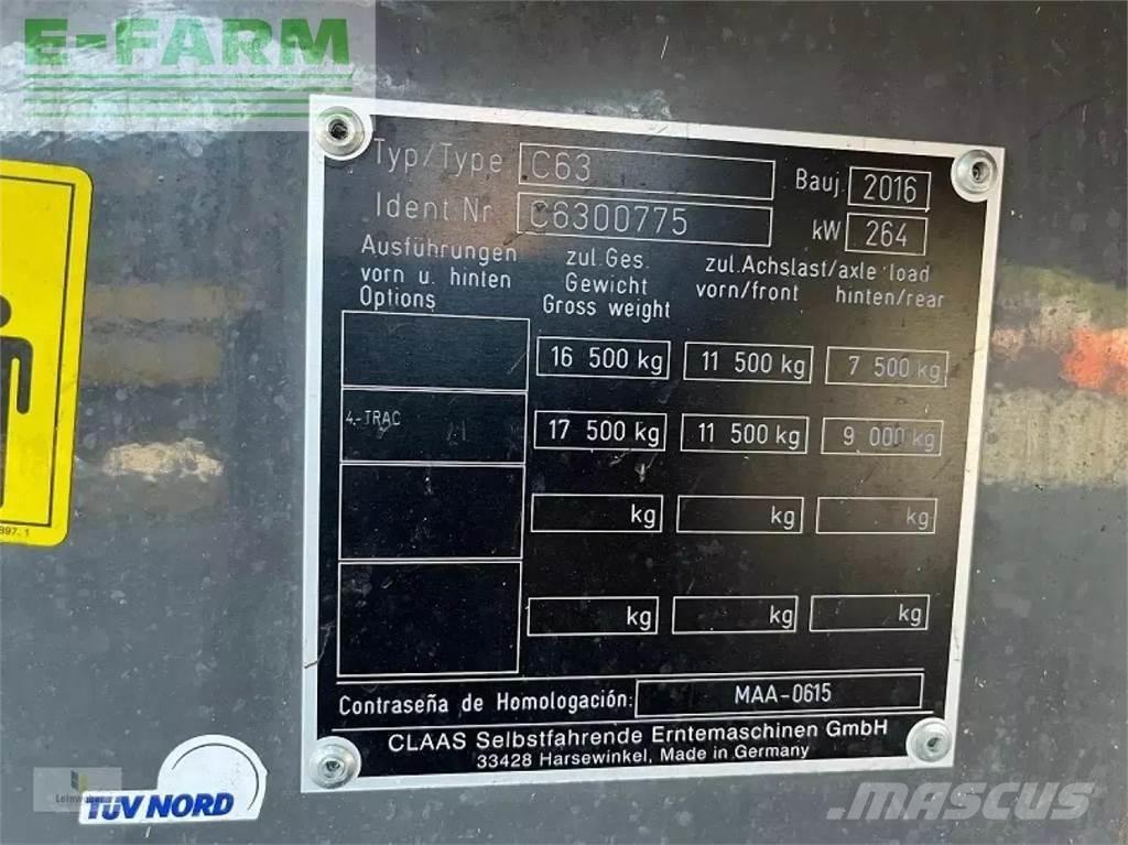 CLAAS lexion 630 Mähdrescher
