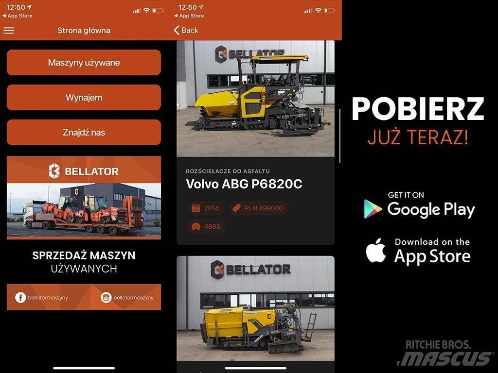 Volvo ABG P6820D Strassenfertiger