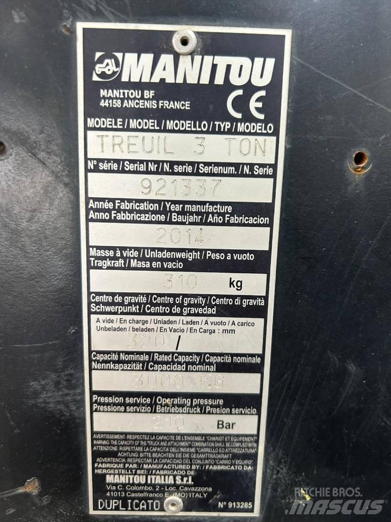 Manitou WINCH 3T Andere Zubehörteile