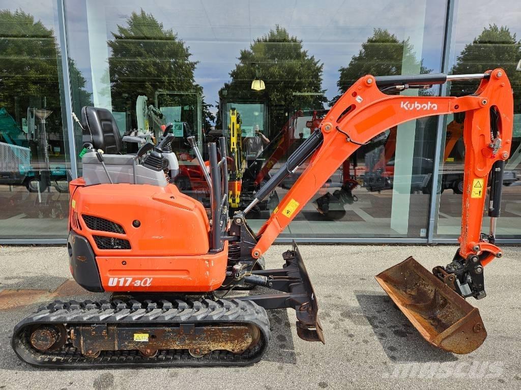 Kubota u17-3a Minibagger < 7t