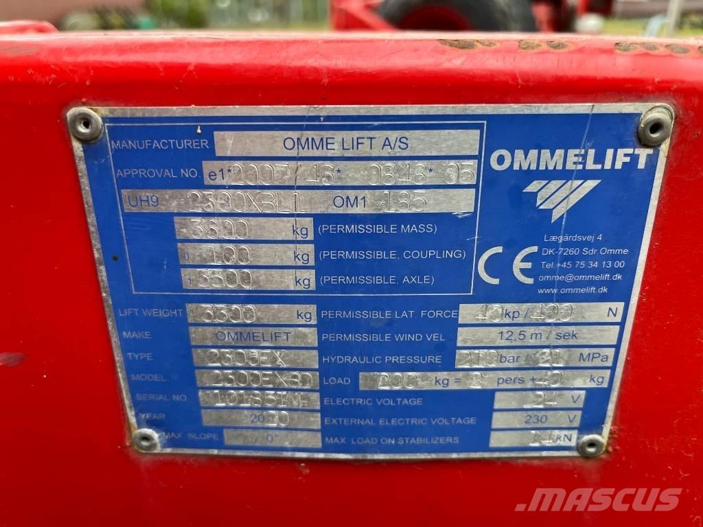 Omme 2300EXBD Anhänger-Arbeitsbühnen