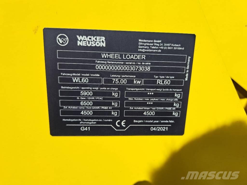 Wacker Neuson WL60 Radlader