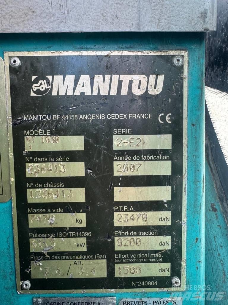 Manitou MT 1030 S Teleskoplader