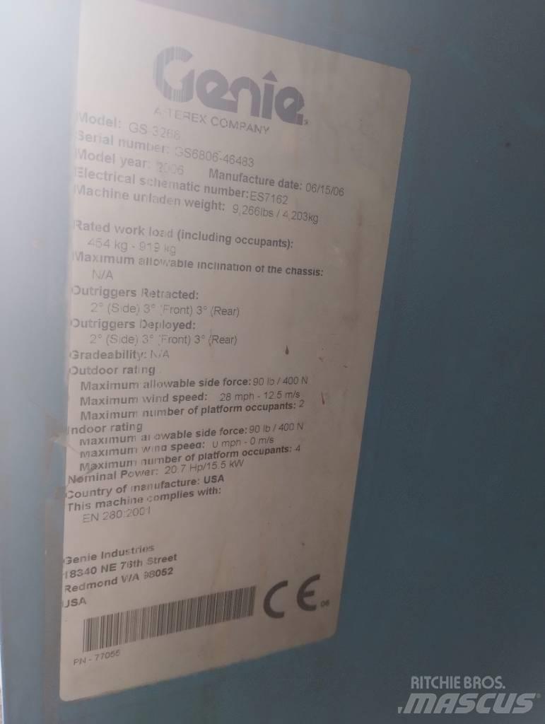 Genie GS 3268 Scheren-Arbeitsbühnen