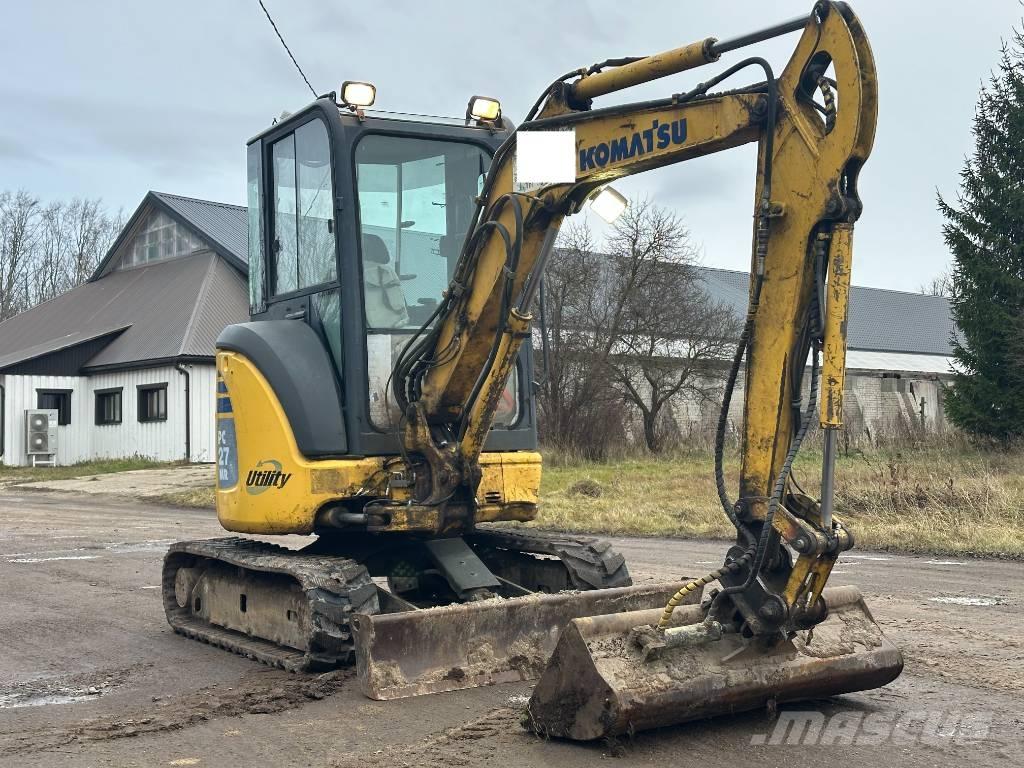 Komatsu PC 27 MR-2 Minibagger < 7t