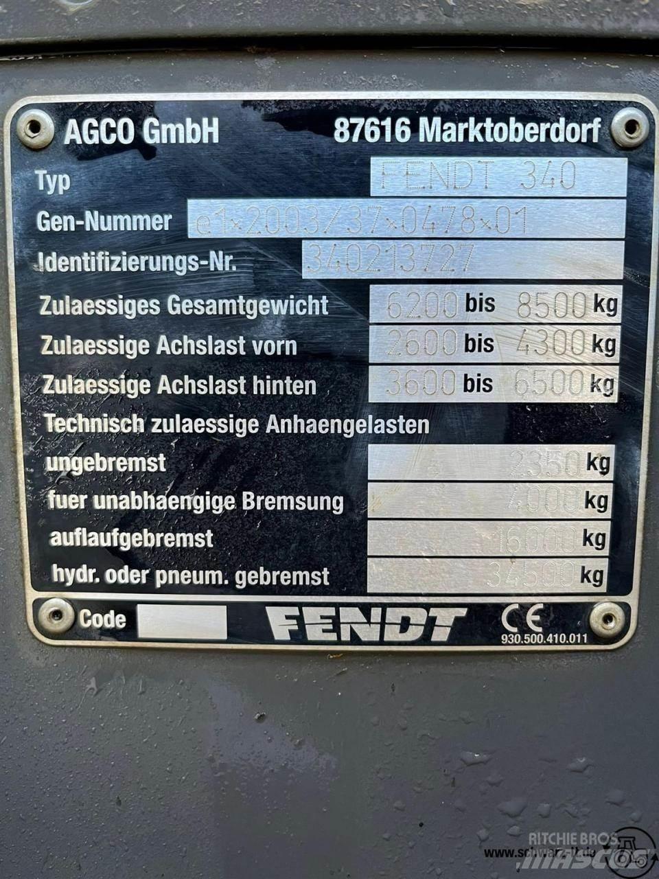Fendt 313 Vario Traktoren