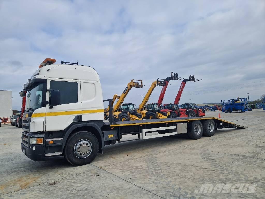 Scania P 400 Pritschenwagen mit Seilwinde