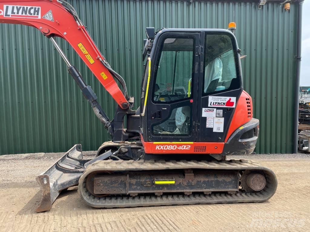 Kubota KX 080 Midibagger  7t - 12t