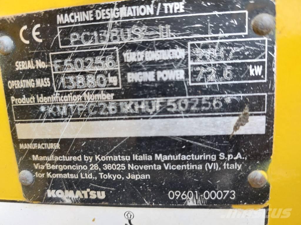 Komatsu PC138US-11 Raupenbagger