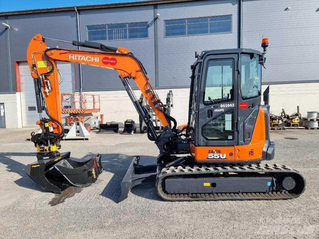 Hitachi ZX55U-6 Minibagger < 7t