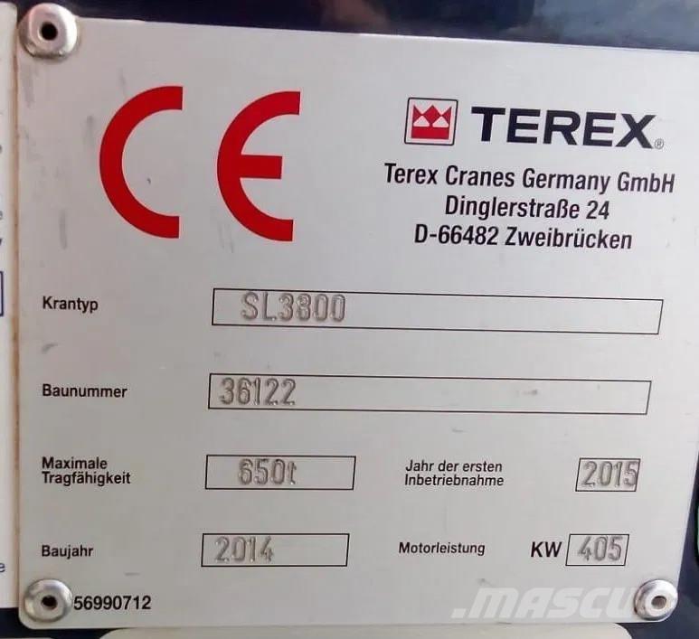 Terex SL 3800 Raupenkrane