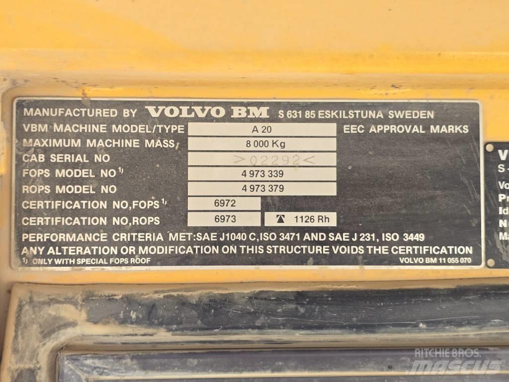 Volvo BM A 20 Minidumper