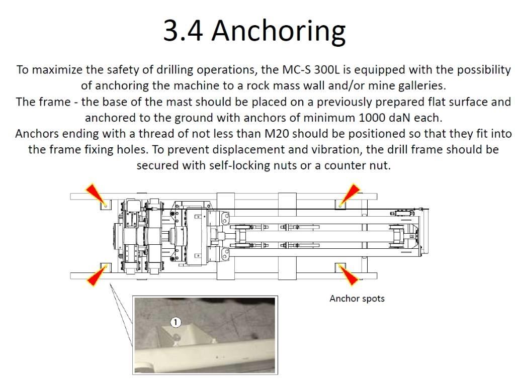Comacchio MCS 300L Tunnelbau- und Untertagebohrungen