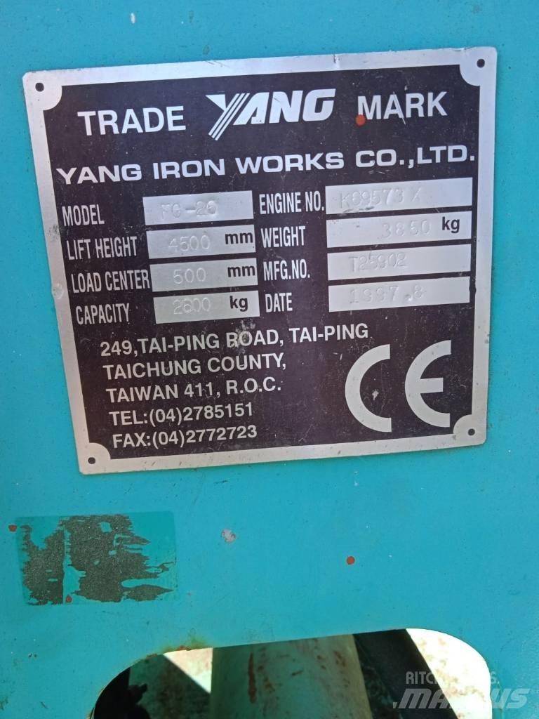Yang FG20 Gasstapler