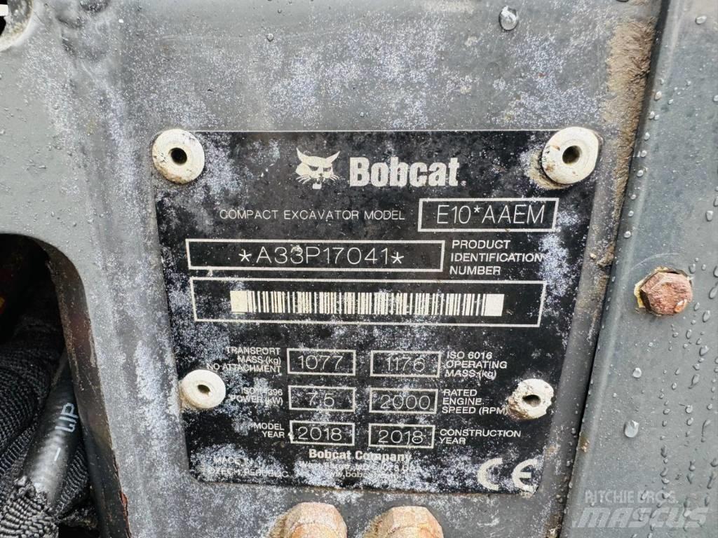 Bobcat E 10 Minibagger < 7t