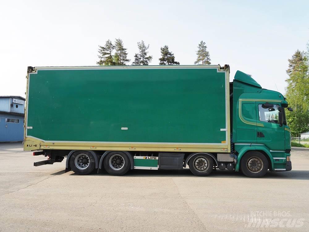 Scania R 730 Kleinholztransporter