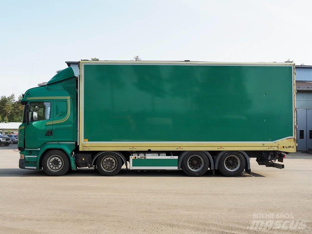 Scania R 730 Kleinholztransporter