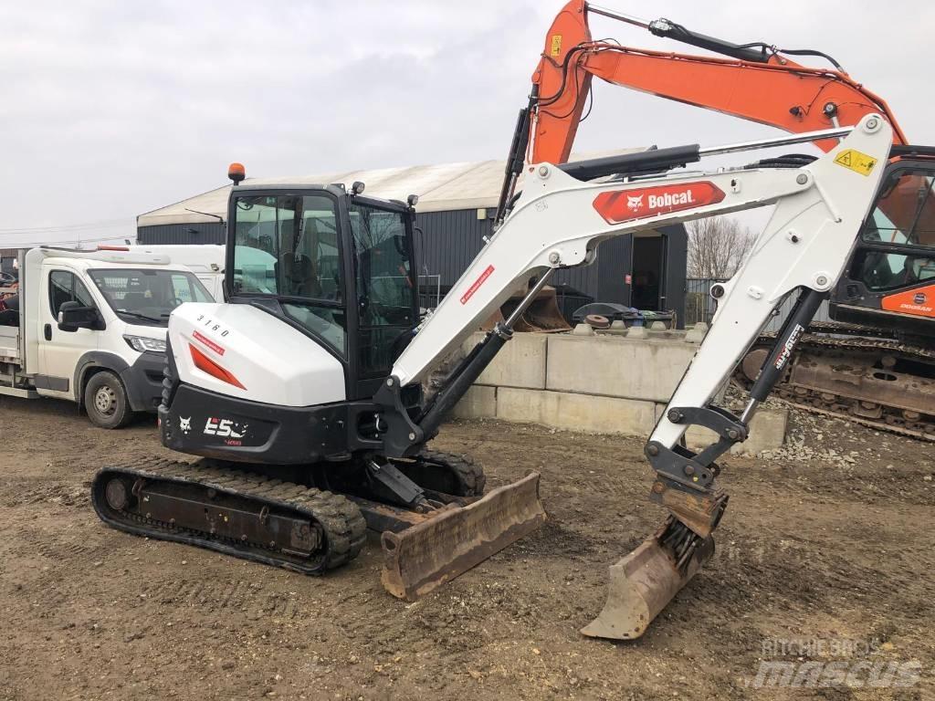 Bobcat E50 Z Minibagger < 7t