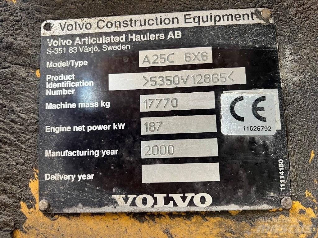 Volvo A25c Dumper - Knickgelenk