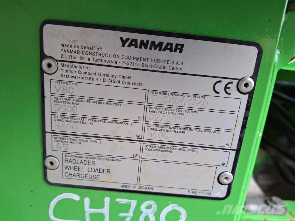 Yanmar V80 Radlader