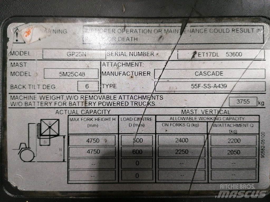CAT GP25N Gasstapler
