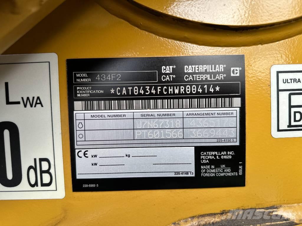 CAT 434 F Baggerlader