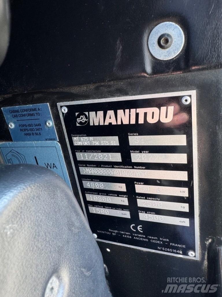 Manitou MT625H Teleskoplader