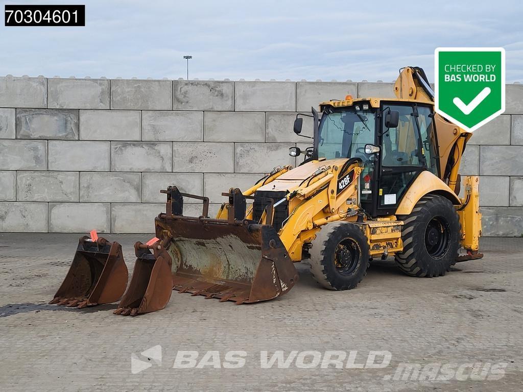 CAT 428 F A/C Baggerlader