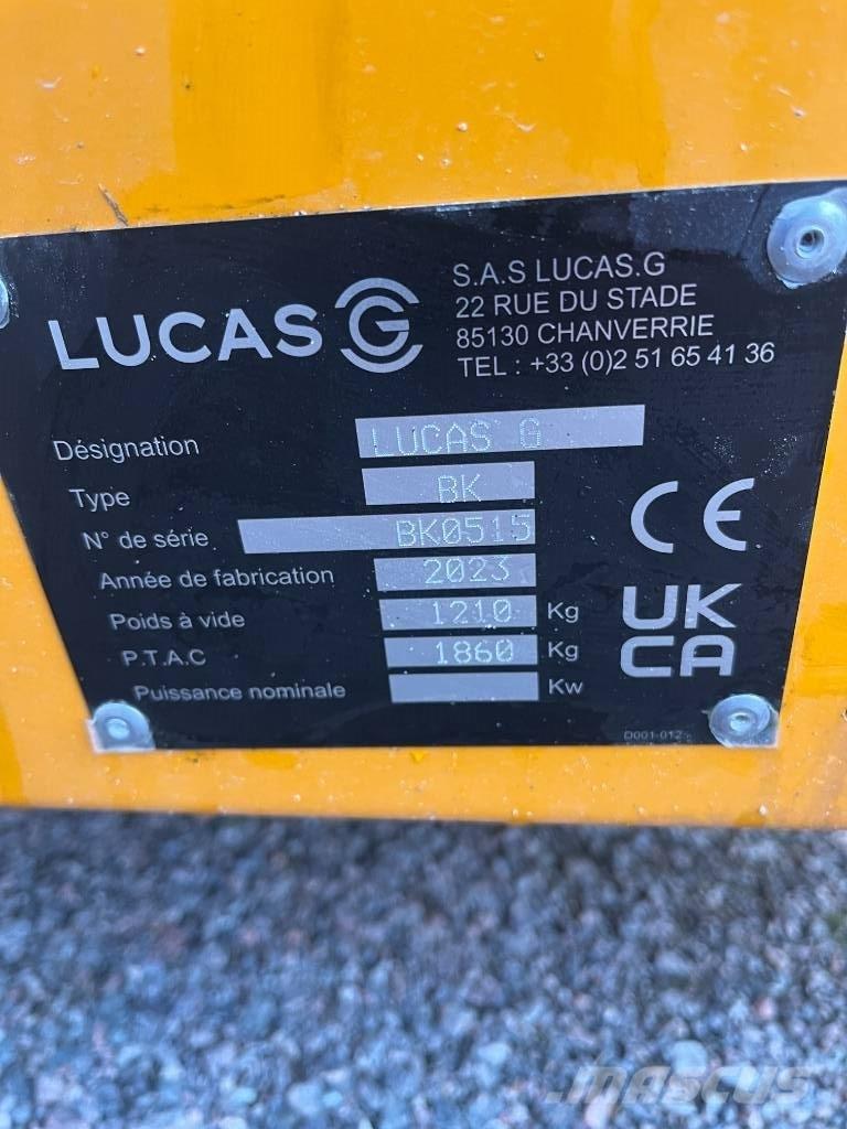 Lucas Raptor BK Ballenschredder, -schneider und -wickler