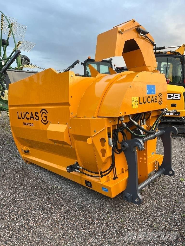 Lucas Raptor BK Ballenschredder, -schneider und -wickler