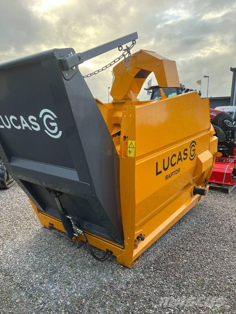 Lucas Raptor BK Ballenschredder, -schneider und -wickler