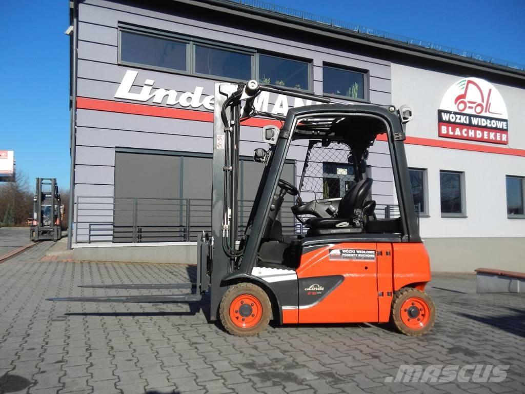 Linde E16P-02 Elektrostapler