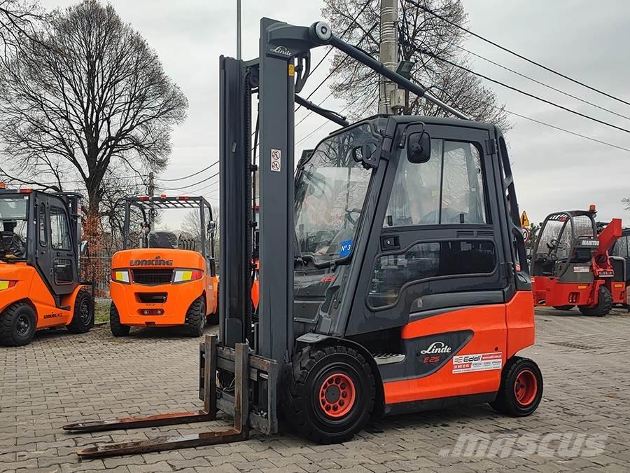 Linde E25-01 Elektrostapler