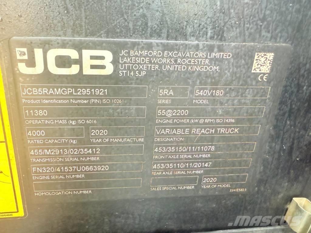 JCB 540-180 Teleskoplader