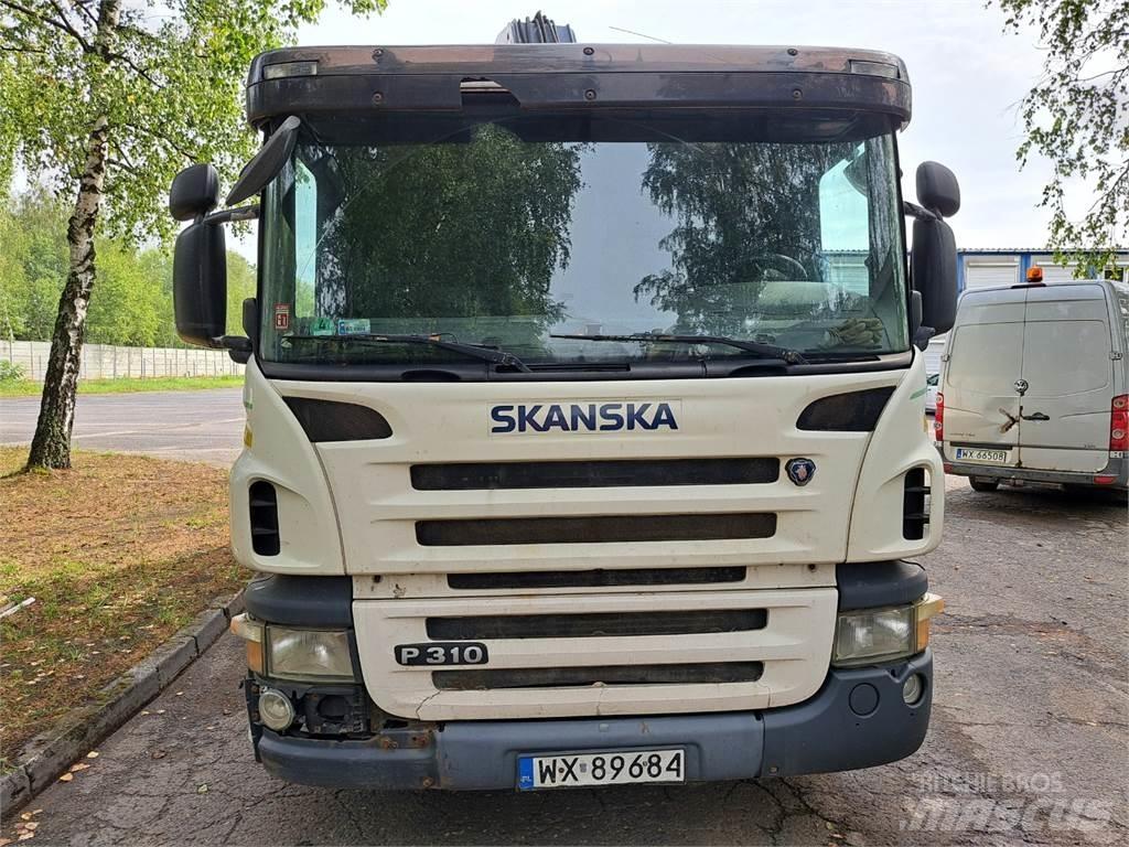 Scania P310 + HR Pritschenwagen/Pritschenwagen mit Seitenklappe
