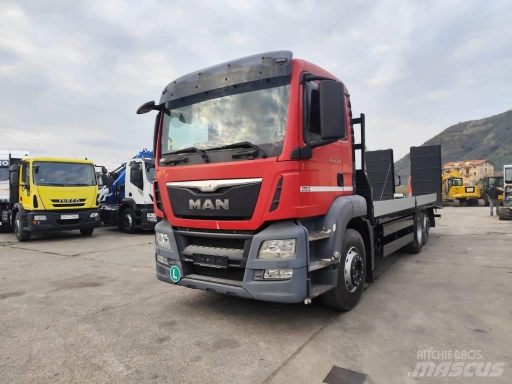 MAN TGS 26.440 Pritschenwagen mit Seilwinde