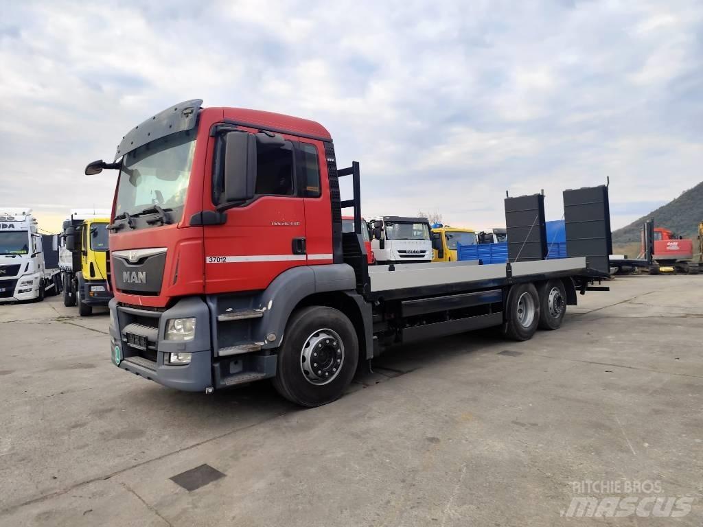 MAN TGS 26.440 Pritschenwagen mit Seilwinde