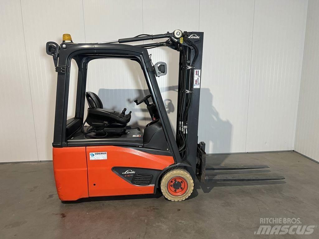 Linde E16-02 Elektrostapler