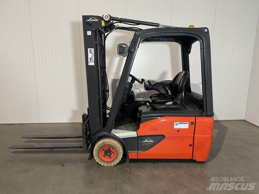 Linde E16-02 Elektrostapler